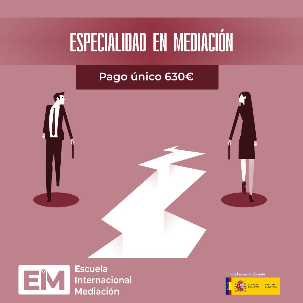 especialidad en mediación pago único